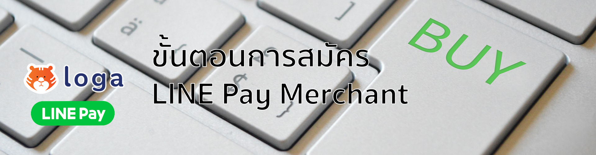 ขั้นตอนการสมัคร LINE Pay Merchant