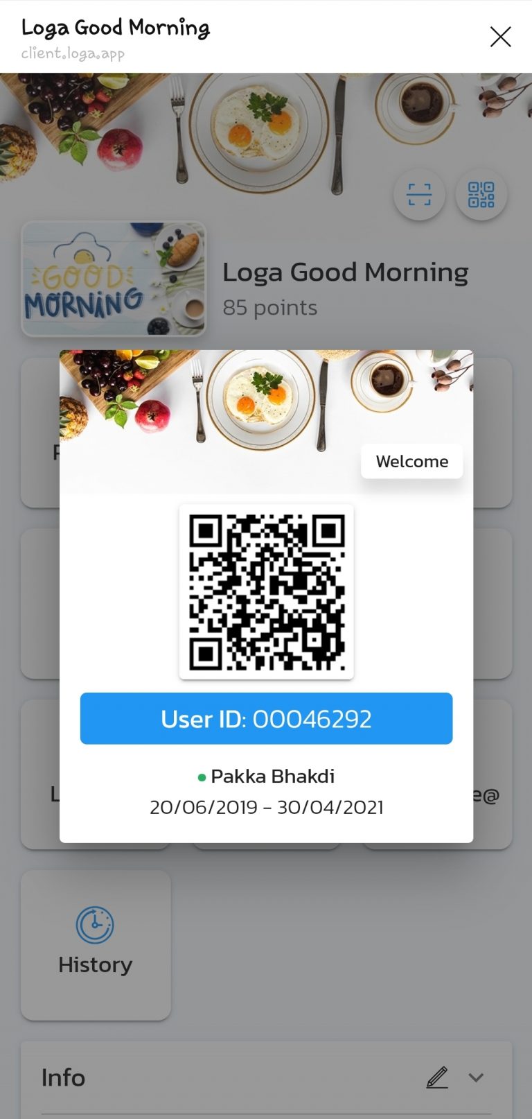 Member Qr Code Features Updates - Mar 12, 2021 - Loga