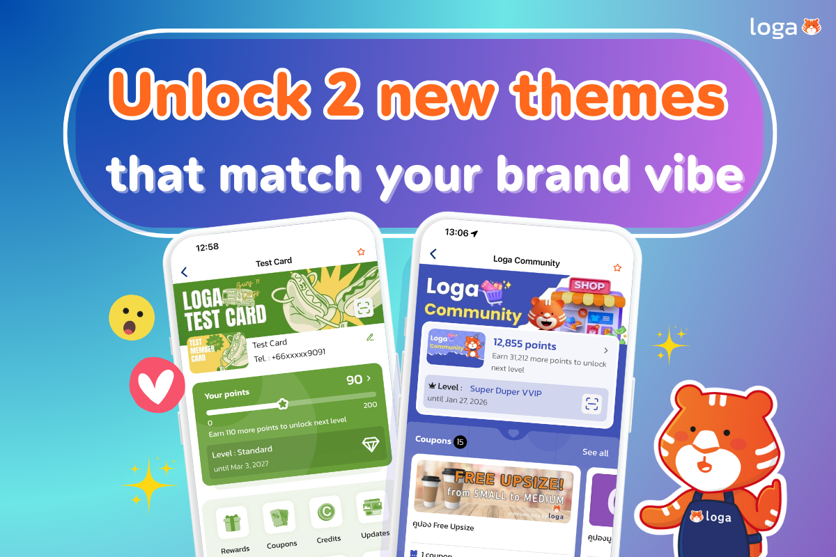 Unlock 2 new themes that match your brand vibe